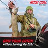 ACCU-CULL Fish Culling System Mini Fish Gripper - Strong and Durable Fish Lip Gripper Fishing Gear - Excellent Grabber Tool Fishing Accessories - Compact & Portable Fishing Pliers - Extra Wide Jaw
