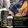 Tattoo Stencil Transfer Gel, Tattoo Stencil Gel for Tattooing, Tattoo Primer Stuff Stencil Transfer Cream Liquid Fresh Tattoo Skin Solution Gel Tattoo Supplies - Clear & Long-Lasting, 5.1 Fl Oz