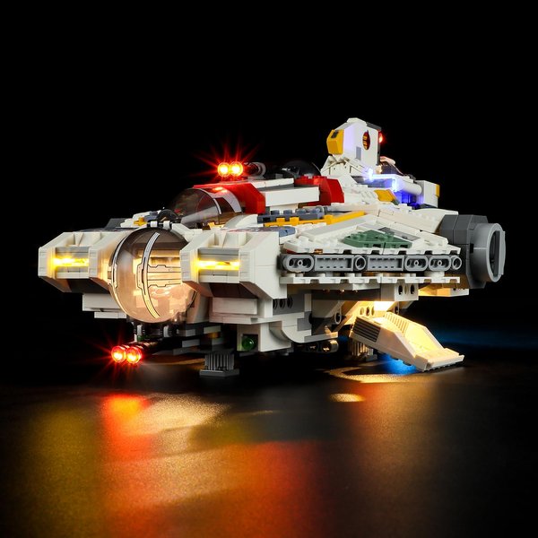 LIGHTAILING Light for Lego- 75357 Ahsoka Ghost & Phantom II - Led Lighting Kit Compatible with Lego Building Blocks Model - NOT Included The Model Set
