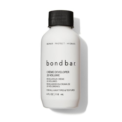 Bondbar 20 Volume Creme Developer, Repairing hair dye for all hair types, Cruelty-Free*, Paraben-Free, & Vegan, 4 Oz