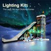DALDED LED Lighting Kit for Lego City Ski and Climbing Center, LED Light Compatible with Lego 60366 Building Block Models (Not Include Lego Set)