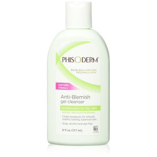Phisoderm Anti-Blemish Gel Cleanser 6 oz (Pack of 2)