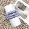 Maxfeel 100% Pure Muberry Silk Hair Scrunchie Multicolor (Small Size-Silver 3PCS)
