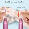 3 Pieces Nail Drill Bits, Tungsten Nail Carbide 5 in 1 Bit 3/32 Inches Cone Shape Carbide Bit Carbide Nail Drill Bits for Acrylic or Gel Remover Nail Drill, Manicure Pedicure Tools for Salon Home