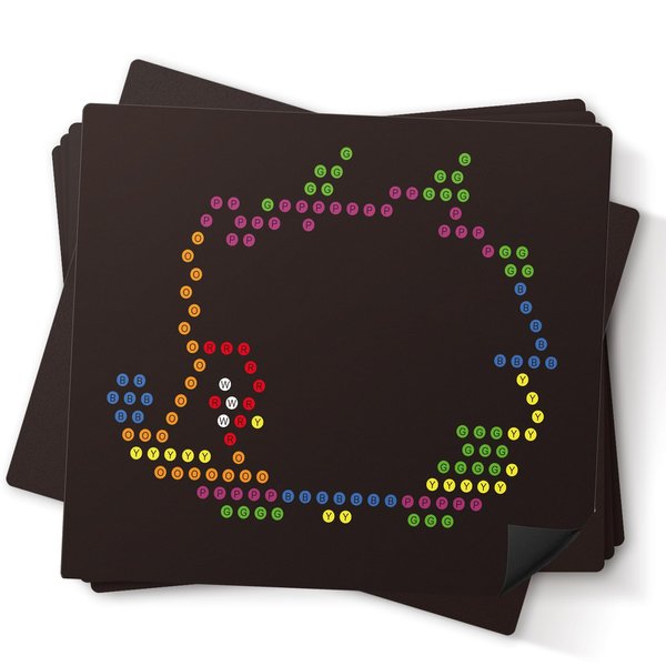 Refill Templates Animal 20PCS for Use with Creative Light Up Board,Kids Magic Light Screen Accessories Learning Toys Ages 4+
