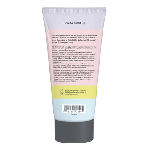 Coochy Ultra Smoothing Body Scrub | Gentle Exfoliating Body Scrub for Sensitive Skin | Removes Dead Skin Cells, Prevents Ingrowns | Paraben-free, Cruelty-free | Mango Coconut 5 oz/148 mL