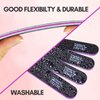 Makartt Nail File 100 180 Grit Emery Boards for Nails 10pcs Black Nail Files Professional Washable Doubled Sides Nail File Kit for Natural Acrylic Nails Coarse for DIY Salon Use