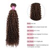 Julia Hair Highlight Honey Blonde Curly Human Hair Bundles 12A Brazilian Curly Human Hair Weave TL412 Color Sew in Hair Extensions Jerry Curly Hair 3 Bundles 10 12 14Inch