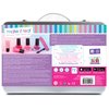 Make It Real: Just BeYouTiful! Mega Cosmetic Set - 29pcs, 6 Collections, Nail Accessories, Body Glitter, Eye Shadow, Lip Gloss, Girls & Kids Ages 8+
