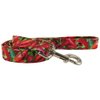 K9 Bytes Chili Peppers Dog Leash for Walking, Running and Training Small