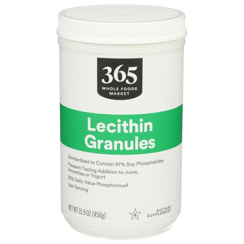365 by Whole Foods Market, Lecithin Granules, Vegan, 15.9 Ounce