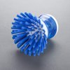 Dish Brush with Soap Dispenser for Dishes Pot Pan Kitchen Sink Scrubbing, Blue 2pcs