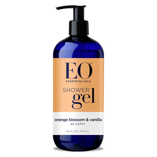 EO Orange Blossom & Vanilla Shower Gel, 16 FZ