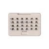 KISS The New Natural, False Eyelashes, Noir', 12mm-14mm-16mm, Includes 24 Wisps, Contact Lens Friendly, Easy to Apply, Reusable Strip Lashes