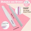 Professional Nail Files, Emery Board Nail File for Natural Nails 100/180/240 Grit Nail Files for Acrylic Nails 12pcs Fine Grit Nail File Manicure Tools Coarse Fingernail Files (180/240 Grit)