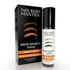 Nourish Mantra - Brow Growth Serum | Formulated with Redensyl, Biotin, Peptides & Amino Acids | for Brow Growth and Thickness | Eyebrow Growth Serum | 10 ml