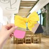 WRBAJIS 2Pcs Back to School Pencil Hair Clips Yellow Bow Hair Barrettes for Women Cute Ribbon Hair Bows Hair Accessories Girls Toddlers for First Day of School Welcome Party Favor