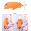 Maomoto Fox Stuffed Animals Cute Fox Plush Toy Pillow for Kids,17'' Fox Cuddly Hugging Pillow, Soft Plushies Christmas/Birthday Gifts for Kids Girls Boys Room Decor