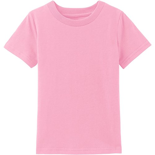 COSLAND Boys Plain Tshirts Youth Short Sleeve Shirt Medium, Pink