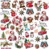 Christmas Temporary Tattoos for Kids - 8 Sheets Christmas Fake Tattoos for Boys Girls Santa Claus Xmas tree Stickers Christmas Eve Gift for Kids Birthday Party Supplies