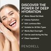 PENDRELL AQUAGLOW Hydrate Mask - Water-Based Gel Hydrating Face Mask for Men and Women of All Skin Types - Infused with Hyaluronic Acid, Copper Peptides and Vitamin E - 50ml