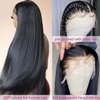 Wonder Girl 250 Density HD Lace Front Wigs Human Hair, 30 Inch 13x4 Lace Frontal Wigs Human Hair HD Lace, Glueless Straight Lace Front Wigs Human Hair Wigs For Black Women Pre Plucked Bleached Knots