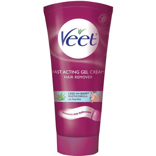 Hair Removal Cream ? VEET Legs & Body 3 in 1 Gel Cream Hair Remover, Sensitive Formula with Aloe Vera and Vitamin E, 6.78 fl ozTube (Pack of 3)