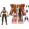 Mattel WWE Ultimate Edition Action Figure & Accessories Set, Asuka 6-inch Collectible with 30 Articulation Points, Swappable Pieces & Entrance Gear