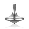 Premium Precious Titanium Spinning Top, Spin Long Time Exceed 10 Minutes, Perfect Balance, Well Made Metal Kinetic Desk Fidget Toy, Wear-Resistant Drop-Resistant Does not Rust (Mars Silver)