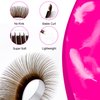 TDANCE Dark Brown Lash Extensions Colored Lash Extensions 0.03/0.05/0.07mm C/D Curl Premium Brown Lashes Salon Use Brown Eyelash Extensions(Dark Brown,0.03-C,8-15mm)