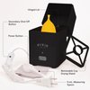 Pixie Menstrual Cup Sterilizer - Ranked 1 for The Best Steamer - Kills 99.9% of Germs with Cleaner Steam - Wash Your Period Disc or Cup in 3 Minutes! - Automatic Timing Shut-Off Switch