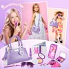 Shemira Play Purse for Little Girls, Princess Pretend Play Girl Toys for 3 4 5 6 Years Old,Birthday Gifts for Girls Age 3-5 4-6, Easter Gifts for Girls, Easter Basket Stuffers for Toddlers Girls