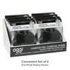 OGGI Set of 2 Charcoal Filters- Replacement Charcoal Filter for Countertop Compost Bin with Lid, Eco Friendly Products