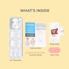 KISS imPRESS No Glue Pedi Press-On Nails, Toenails, Sweet as Honey', Medium Pink, Short Size, Squoval Shape, Includes 24 Nails, Prep Pad, Instructions Sheet, 1 Manicure Stick, 1 Mini File