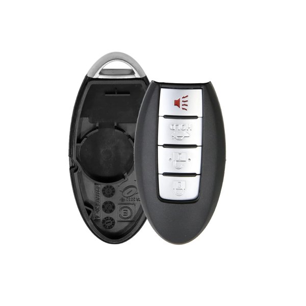uxcell 4 Buttons Uncut Insert Key Fob Remote Control Case Shell Replacement KR55WK48903 for Nissan Altima 2007-2012 Maxima 2010-2012