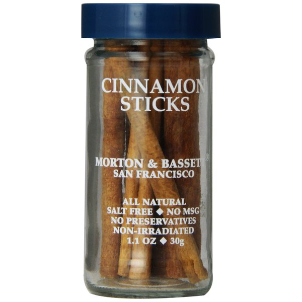 Morton & Bassett Cinnamon Sticks, 1.1-Ounce jar