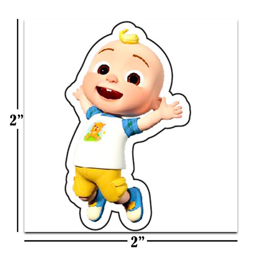 Cocomelon Tattoos Party Favors Bundle ~ 72 Perforated Individual 2" x 2" Cocomelon Temporary Tattoos for Kids Boys Girls (Cocomelon Party Supplies)