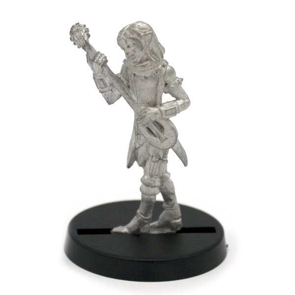 Stonehaven Elf Bard Miniature Figure (for 28mm Scale Table Top War Games) - Made in USA