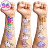 Caticorn Temporary Tattoos Birthday Party Supplies Decorations 96PCS Cat Unicorn Tattoos Stickers Cute Party Favors Kids Girls Boys Gifts Classroom School Prizes Themed Christmas