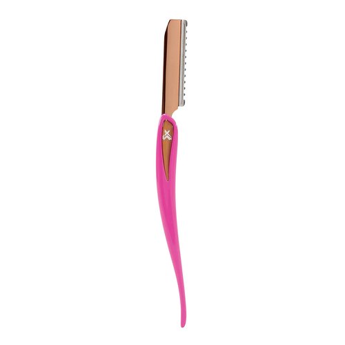 Cricket Stylist Xpressions Professional Stylist Hair Styling Razor for Cutting, Thinning, Texturizing, 6 Stainless Steel Razor Blades Included, Hey Rosie Pink