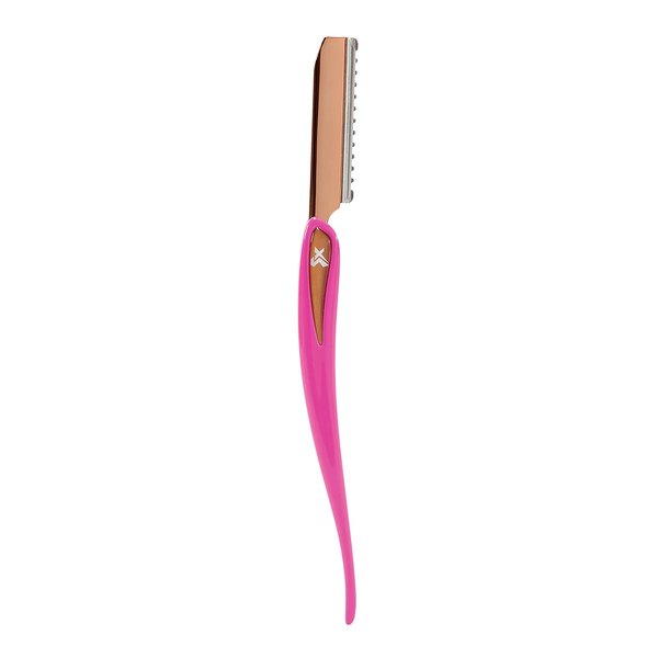 Cricket Stylist Xpressions Professional Stylist Hair Styling Razor for Cutting, Thinning, Texturizing, 6 Stainless Steel Razor Blades Included, Hey Rosie Pink