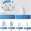 Replacement Toothbrush Heads for Waterpik Complete Care 5.0/9.0 (CC-01/WP-861), STRB-8WW, (8-Pack, White)