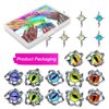 BBATT-HAPPY Devil Eye Nail Charms and Cross Nail Charms,22PCS 3D Alloy Nail Art Rhinestones Decoration for Acrylic Nails, Nail Y2K Nail Jewels Accessories for Nail Art Supplies Manicure Craft DIY