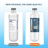 Crystala Filters LT1000PC Refrigerator Water Filter, Water Filter ADQ747935 Compatible with LT1000PC, LT1000PC/PCS, LT-1000PC, MDJ64844601, ADQ747935, ADQ74793504 Water Filter (2 Pack)