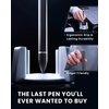 novium Hoverpen - Luxury Pen for Men & Women, Vertically Standing Executive Ballpoint Pen with Top Grade Free-Flowing Ink Refill, Metal Made, Unique Gifts, Luxury Pen for Men, Mens Gifts Ideas
