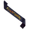 MAGJUCHE It's My 94th Birthday sash, Black and Gold Women or Men 94 Years Birthday Gifts Party Supplies, Party Decorations