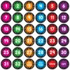 Really Good Stuff EZ Stick™ Classroom Line-Up Helpers - 36 Decals
