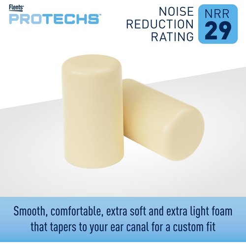 Flents Quiet Please Comfort Foam Ear Plugs - 10 pairs, Pack of 2