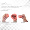Sammons Preston Therapy Putty, Therapeutic Hand Exerciser, Theraputty for Finger and Hand Rehabilitation, Exercise Putty to Improve Hand Grip Strength, Occupational Therapy, 4 Ounce, Medium Soft, Red