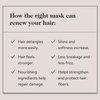 goop Beauty Hair Mask | Hair Mask for Dry Hair & Frizz Control | Amino Acids, Coconut Oil, Avocado Oil & Beetroot Extract | Hair Strenghthening Treatment for Hair Repair | Sulfate Free | 6 fl oz